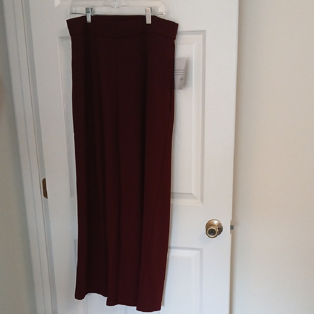 Elegant Burgundy Pants